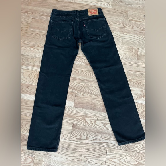 NEW … Black LEVI’S 505 was washed but never worn - Picture 3 of 4